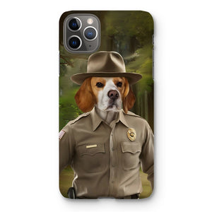 Hopper (Stranger Things Inspired): Custom Pet Phone Case - Paw & Glory - #pet portraits# - #dog portraits# - #pet portraits uk#painting dog portraits, dog prints on canvas, pet paintings from photos, portrait of pets, dog portraits paintings, modern pet portraits, pets portraits, Turner & Walker, Turnerandwalker