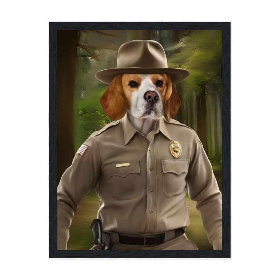 Hopper (Stranger Things Inspired): Custom Pet Portrait - Paw & Glory, paw and glory, hogwarts dog houses, draw your pet portrait, pictures for pets, paintings of pets from photos, custom pet portraits south africa, pet portraits black and white, pet portraits