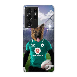 Ireland Rugby Team: Custom Pet Phone Case - Paw & Glory - #pet portraits# - #dog portraits# - #pet portraits uk#