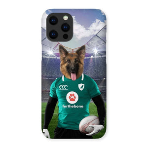 Ireland Rugby Team: Custom Pet Phone Case - Paw & Glory - #pet portraits# - #dog portraits# - #pet portraits uk#