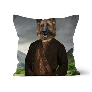 Jamie (Outlander Inspired): Custom Pet Cushion - Paw & Glory - #pet portraits# - #dog portraits# - #pet portraits uk#paw & glory, pet portraits pillow,custom pillow of pet, print pet on pillow, dog on pillow, dog on pillow, custom cat pillows