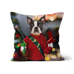 Kevinnn (Home Alone 1 Inspired): Custom Pet Cushion - Paw & Glory - #pet portraits# - #dog portraits# - #pet portraits uk#paw & glory, pet portraits pillow,pet print pillow, photo pet pillow, pet custom pillow, custom cat pillows, dog pillows personalized