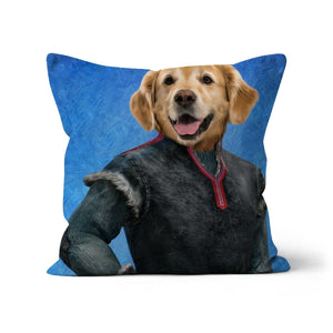 Kristoff (Frozen Inspired): Custom Pet Cushion - Paw & Glory - #pet portraits# - #dog portraits# - #pet portraits uk#paw & glory, custom pet portrait pillow,pillows of your dog, pillow with pet picture, print pet on pillow, pet face pillow, pup pillows