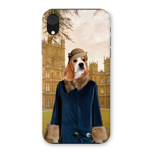 Lady Anne (Downton Abbey Inspired): Custom Pet Phone Case - Paw & Glory - #pet portraits# - #dog portraits# - #pet portraits uk#portrait pets, painting of pet, paw print medals, pet picture frames, dog and cat portraits, pet portrait art, crown and paw, west and willow, westandwillow
