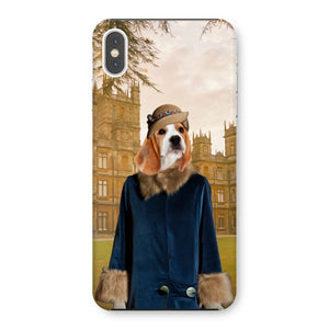 Lady Anne (Downton Abbey Inspired): Custom Pet Phone Case - Paw & Glory - #pet portraits# - #dog portraits# - #pet portraits uk#pet portrait painters, portrait pet, paintings dogs, dogs portraits, dog portraits, Pet portraits
