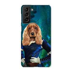 Merida (Brave Inspired): Custom Pet Phone Case - Paw & Glory - #pet portraits# - #dog portraits# - #pet portraits uk#custom pet paintings, custom pet painting, dog canvas art, paintings of pets from photos, custom dog painting, pet portraits
