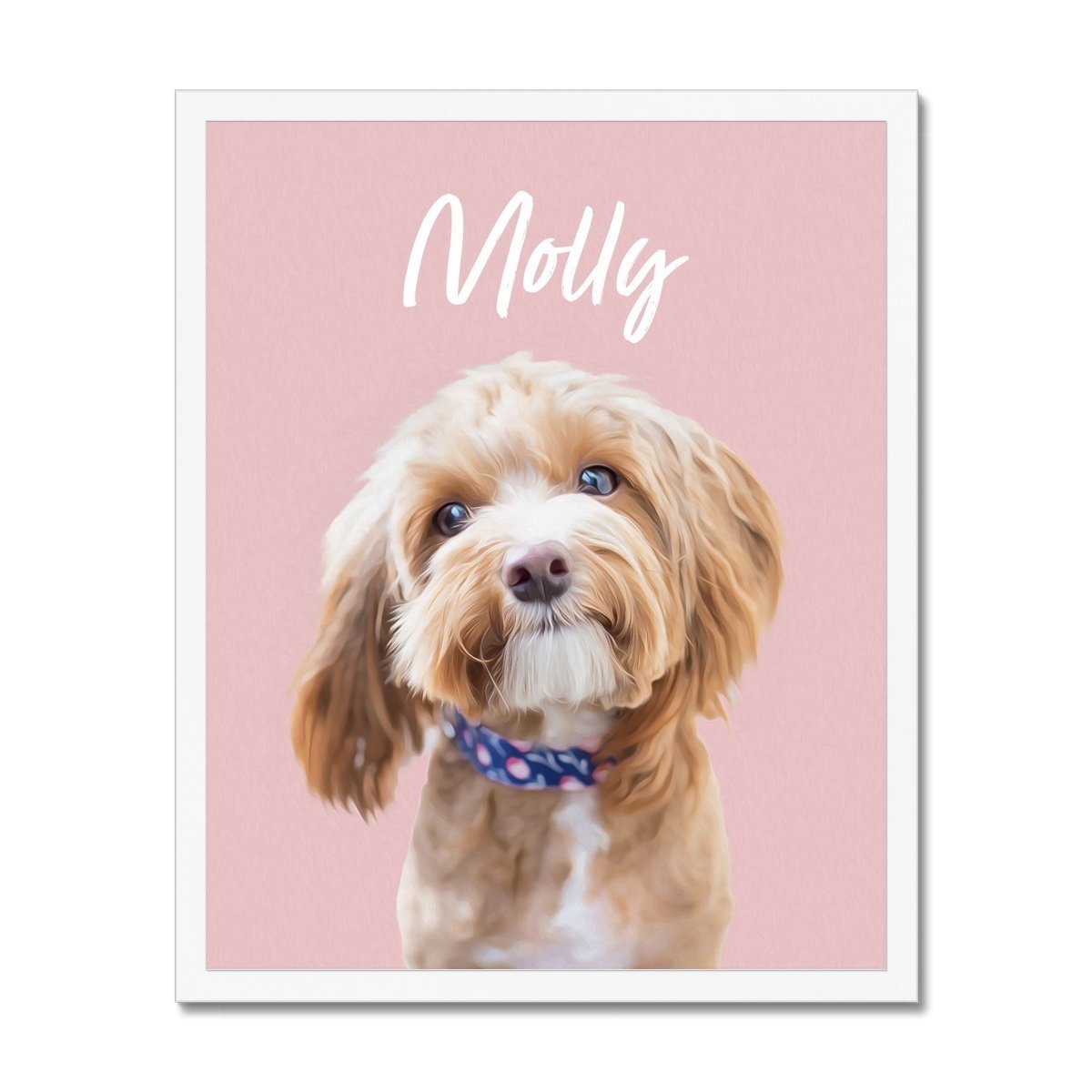 Custom pet art prints sale