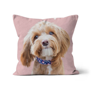 Minimalist Custom Pet Throw Pillow - Paw & Glory - #pet portraits# - #dog portraits# - #pet portraits uk#paw and glory, custom pet portrait cushion,pillows of your dog, dog on pillow, photo pet pillow, custom pillow of pet, dog personalized pillow