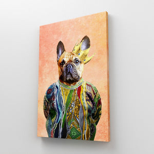 Notorious D.O.G: Custom Pet Canvas - Paw & Glory - #pet portraits# - #dog portraits# - #pet portraits uk#paw and glory, pet portraits canvas,dog portraits canvas, personalised cat canvas, pet on canvas reviews, dog picture canvas, pet picture on canvas