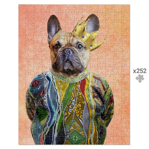 Notorious D.O.G: Custom Pet Puzzle - Paw & Glory - #pet portraits# - #dog portraits# - #pet portraits uk#paw and glory, pet portraits Puzzle,dog head picture, cat portraits photography, animal artists near me, puppy puzzle, victorian cat portrait