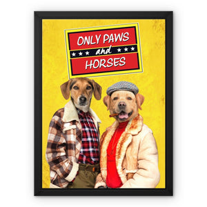 Only Paws & Horses: Custom 2 Pet Canvas - Paw & Glory - #pet portraits# - #dog portraits# - #pet portraits uk#paw and glory, custom pet portrait canvas,personalised pet canvas, dog canvas, pet on canvas uk, dog pictures on canvas, my pet canvas Canvas