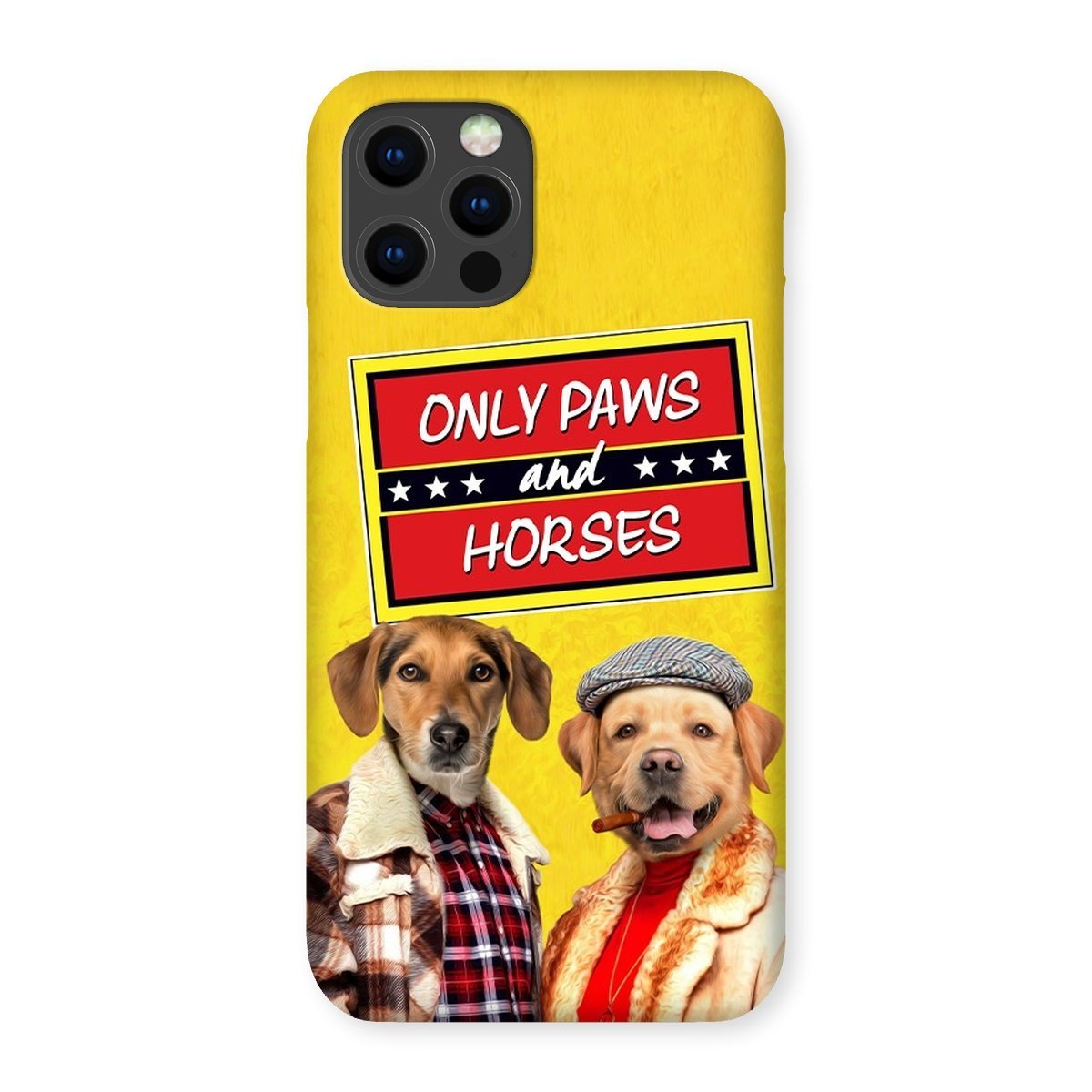 Only Paws & Horses: Custom 2 Pet Phone Case - Paw & Glory - paw and glory, dog and owner phone case, personalised dog phone case, personalized puppy phone case, personalised iphone 11 case dogs, pet portrait phone case, personalized dog phone case, Pet Portrait phone case,