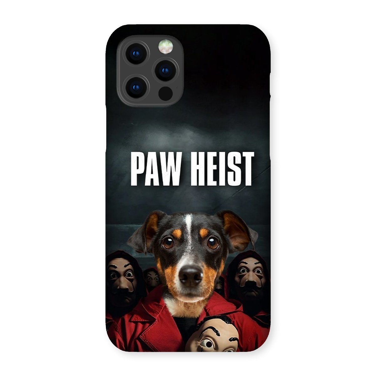 Paw Heist: Custom Pet Phone Case - Paw & Glory - paw and glory, pet art phone case, personalised cat phone case, personalized cat phone case, personalized puppy phone case, personalised dog phone case uk, life is better with a dog phone case, Pet Portrait phone case,