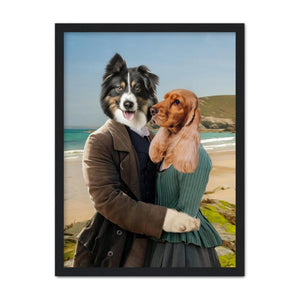 Poldark: Custom Pet Portrait - Paw & Glory - #pet portraits# - #dog portraits# - #pet portraits uk#custom pet paintings, custom pet painting, dog canvas art, paintings of pets from photos, custom dog painting, pet portraits