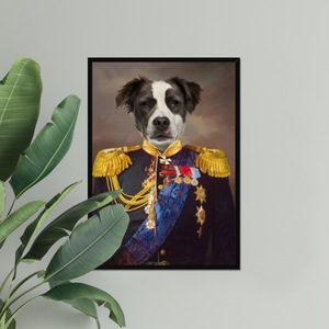 Paw & Glory, paw and glory, turn pet photo into canvas art, hogwarts dog houses, pet portraits in oils, small dog portrait, the admiral dog portrait, my pet painting, pet portraits