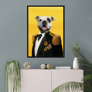 Paw & Glory, pawandglory, dog drawing from photo, my pet painting, aristocratic dog portraits, aristocrat dog painting, dog canvas art, nasa dog portrait, pet portraits
