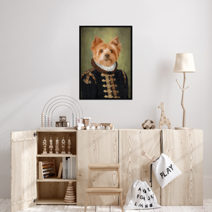 Paw & Glory, paw and glory, my pet painting, aristocrat dog painting, small dog portrait, in home pet photography, paintings of pets from photos, professional pet photos, pet portraits