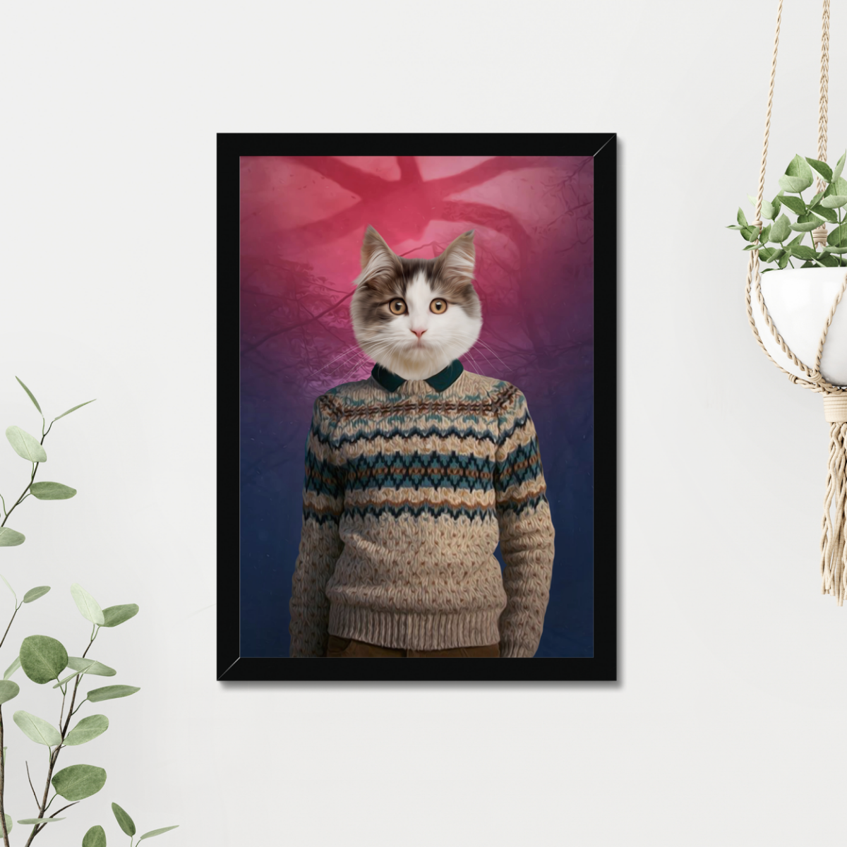 Mike (Stranger Things Inspired): Custom Pet Portrait - Paw & Glory, paw and glory, admiral dog portrait, drawing pictures of pets, paintings of pets from photos, painting of your dog, dog portraits as humans, draw your pet portrait, pet portraits