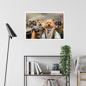 Paw & Glory, paw and glory, dog portrait photography, professional pet photos, personalized pet and owner canvas, pet portraits leeds, funny dog paintings, aristocratic dog portraits, pet portraits