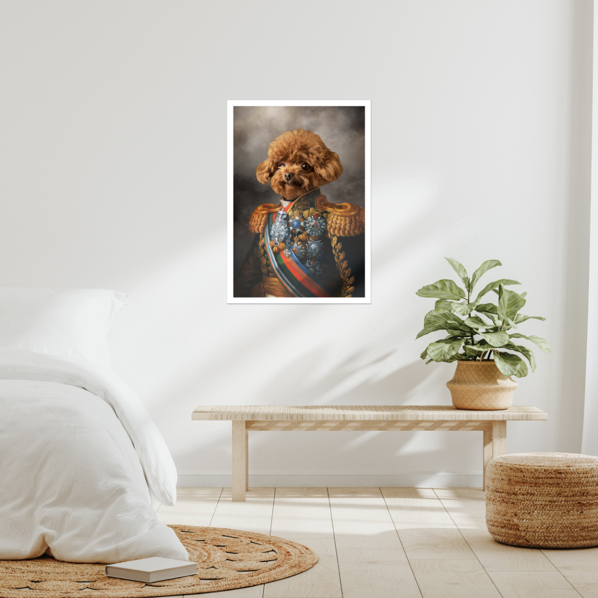 The First Lieutenant: Custom Pet Poster - Paw & Glory - #pet portraits# - #dog portraits# - #pet portraits uk#Paw & Glory, paw and glory, portraits dogs, my pet portrait pop art pet personalized dog paintings, custom pet oil paintings jedi dog pet portraits
