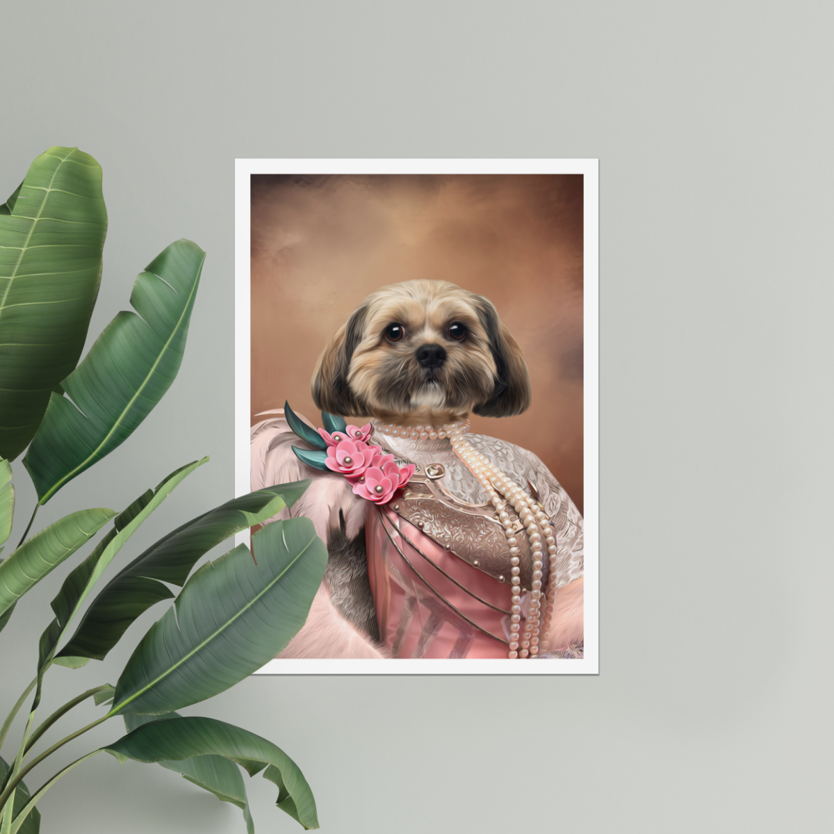 The Fur Lady: Custom Pet Poster - Paw & Glory - #pet portraits# - #dog portraits# - #pet portraits uk#Paw & Glory, paw and glory, dog painting pictures happy tails portraits pet painting in costume cat painting royal funny dog canvas art print your pet uk pet portrait