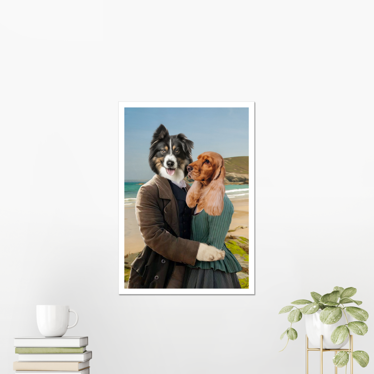 Poldark: Custom Pet Poster - Paw & Glory - #pet portraits# - #dog portraits# - #pet portraits uk#Paw & Glory, pawandglory, nasa dog portrait, in home pet photography, draw your pet portrait, pet portraits leeds, custom pet painting, pet portrait