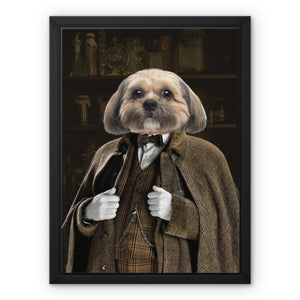 Professor Slughorn (Harry Potter Inspired): Custom Pet Canvas - Paw & Glory - #pet portraits# - #dog portraits# - #pet portraits uk#paw and glory, pet portraits canvas,canvas dog carrier, my pet canvas blanket, pet custom canvas, pet on canvas uk, pet canvas portrait