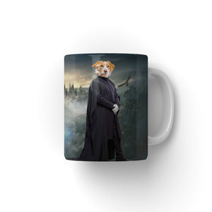 Professor Snape (Harry Potter Inspired): Custom Pet Mug - Paw & Glory - #pet portraits# - #dog portraits# - #pet portraits uk#paw and glory, pet portraits Mug,face on mug, custom mug with photo, image on mug, mug dog, coffee mug prints