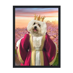 Queen Anne: Custom Pet Portrait - Paw & Glory, paw and glory, nasa dog portrait, the admiral dog portrait, funny dog paintings, funny dog paintings, admiral pet portrait, pet portraits usa, pet portraits