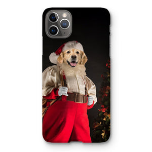 Santa Paws: Custom Pet Phone Case - Paw & Glory - #pet portraits# - #dog portraits# - #pet portraits uk#