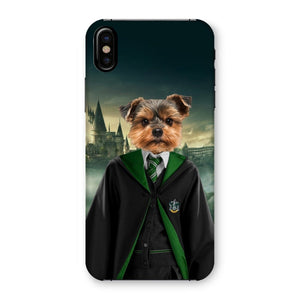 Slytherin (Harry Potter Inspired): Custom Pet Phone Case - Paw & Glory - #pet portraits# - #dog portraits# - #pet portraits uk#