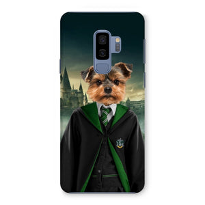 Slytherin (Harry Potter Inspired): Custom Pet Phone Case - Paw & Glory - #pet portraits# - #dog portraits# - #pet portraits uk#
