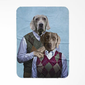 Step Doggo's: Custom Pet Blanket - Paw & Glory - #pet portraits# - #dog portraits# - #pet portraits uk#Paw and glory, Pet portraits blanket,custom pet painting, personalized cat blanket, blanket with dogs face, pet portrait gifts, personalised dog blanket,
