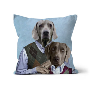 Step Doggo's: Custom Pet Cushion - Paw & Glory - #pet portraits# - #dog portraits# - #pet portraits uk#pawandglory, pet art pillow,personalised dog pillows, dog photo on pillow, pillow with dogs face, dog pillow cases, pillow custom, pet custom pillow