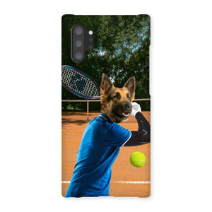 Tennis Icon: Custom Pet Phone Case - Paw & Glory - paw and glory, dog and owner phone case, personalised pet phone case, pet phone case, custom dog phone case, personalised dog phone case, pet portrait phone case, Pet Portrait phone case,