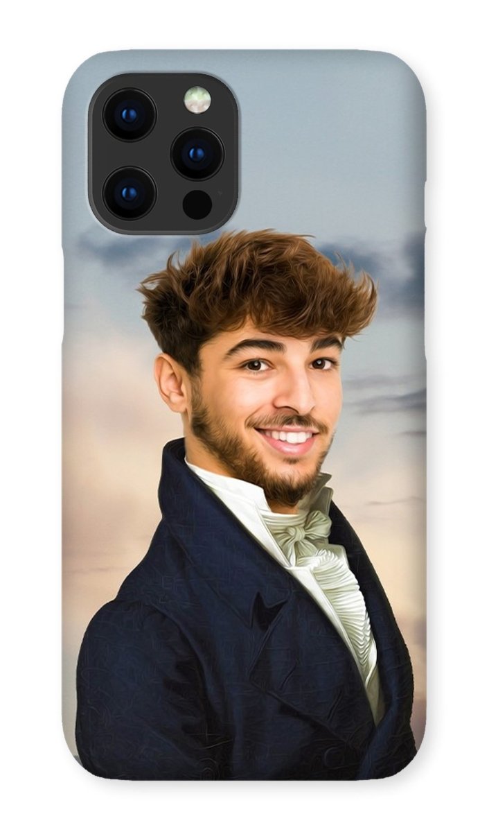The Ambassador: Custom Male Phone Case - Paw & Glory - paw and glory, custom dog phone case, life is better with a dog phone case, personalised cat phone case, pet portrait phone case uk, phone case dog, personalised cat phone case, Pet Portraits phone case,