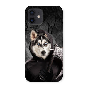 The Bark Reaper: Custom Pet Phone Case - Paw & Glory - #pet portraits# - #dog portraits# - #pet portraits uk#dog portrait, pet portraits art, dog oil paintings, pet oil painting, pet oil portraits, pet portraits, hattieandhugo, crown and paw, oil paintings of dogs