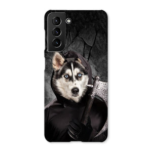 The Bark Reaper: Custom Pet Phone Case - Paw & Glory - #pet portraits# - #dog portraits# - #pet portraits uk#paintings of pets, dog caricatures, pets portrait, pet portraits paintings Pet portraits, Pet portraits uk, Crown and paw