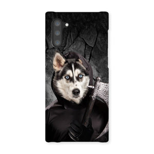 The Bark Reaper: Custom Pet Phone Case - Paw & Glory - paw and glory, custom dog phone case, phone case dog, dog portrait phone case, custom dog phone case, life is better with a dog phone case, personalised cat phone case, Pet Portrait phone case,