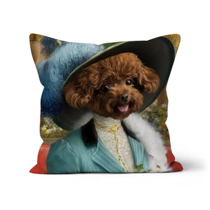 The Bluebell: Custom Pet Throw Pillow - Paw & Glory - #pet portraits# - #dog portraits# - #pet portraits uk#pawandglory, pet art pillow,pillow personalized, pet pillow, pillow custom, personalised dog pillows, personalised pet pillows