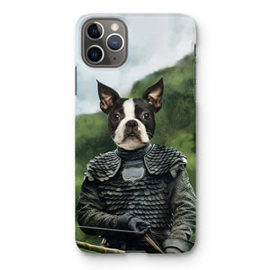 The Bowman (GOT Inspired): Custom Pet Phone Case - Paw & Glory - #pet portraits# - #dog portraits# - #pet portraits uk#turn pet photos to art, pet artwork, dog paintings from photos, pet painting, personalized pet picture frames, Pet portraits, Purr and mutt