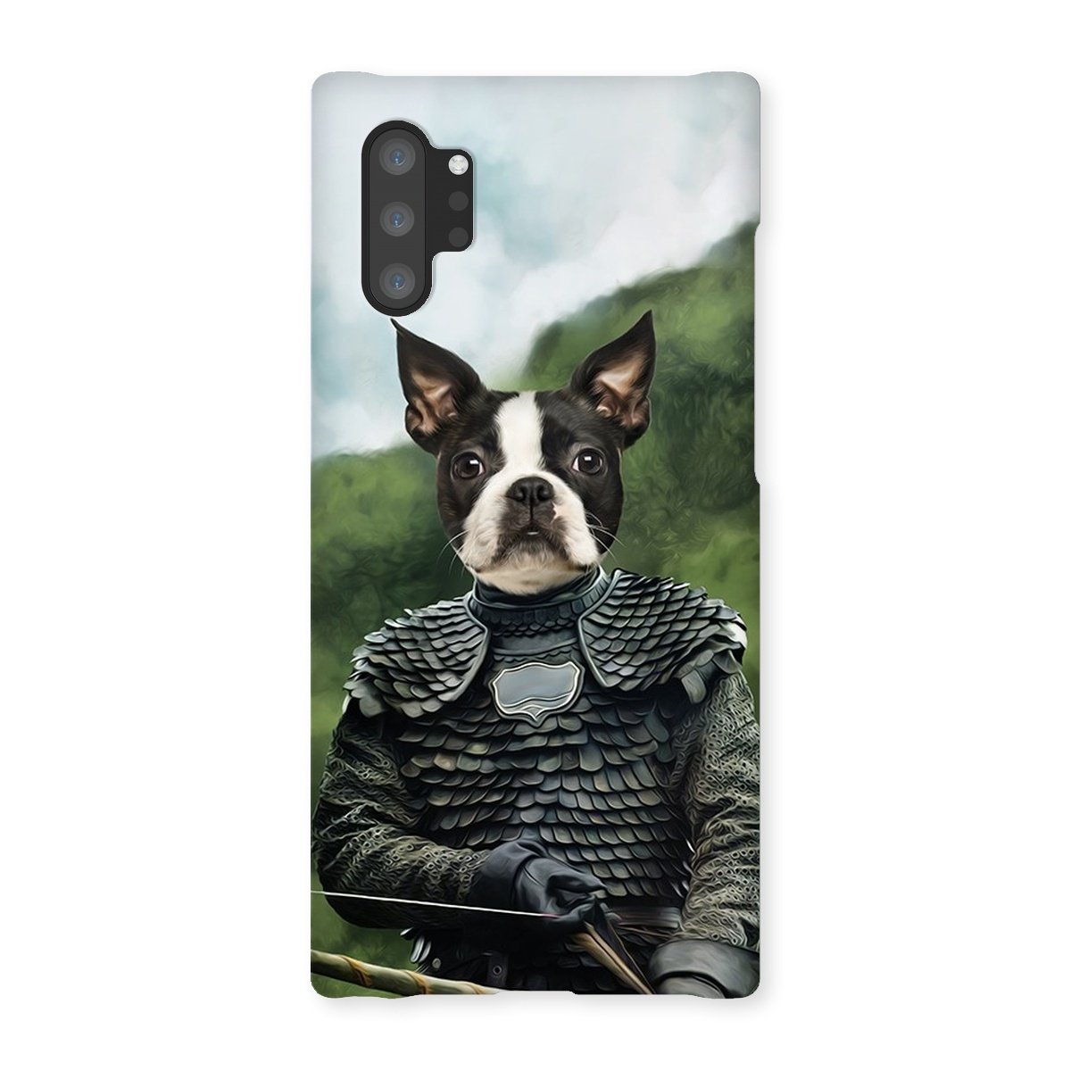 The Bowman (GOT Inspired): Custom Pet Phone Case - Paw & Glory - paw and glory, personalised puppy phone case, pet art phone case uk, personalized iphone 11 case dogs, personalised pet phone case, personalised iphone 11 case dogs, pet phone case, Pet Portrait phone case,