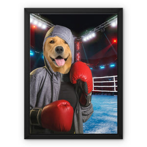 The Boxer: Custom Pet Canvas - Paw & Glory - #pet portraits# - #dog portraits# - #pet portraits uk#paw and glory, pet portraits canvas,custom pet canvas prints, pet on canvas, the pet on canvas reviews, pet canvas art, personalised dog canvas uk
