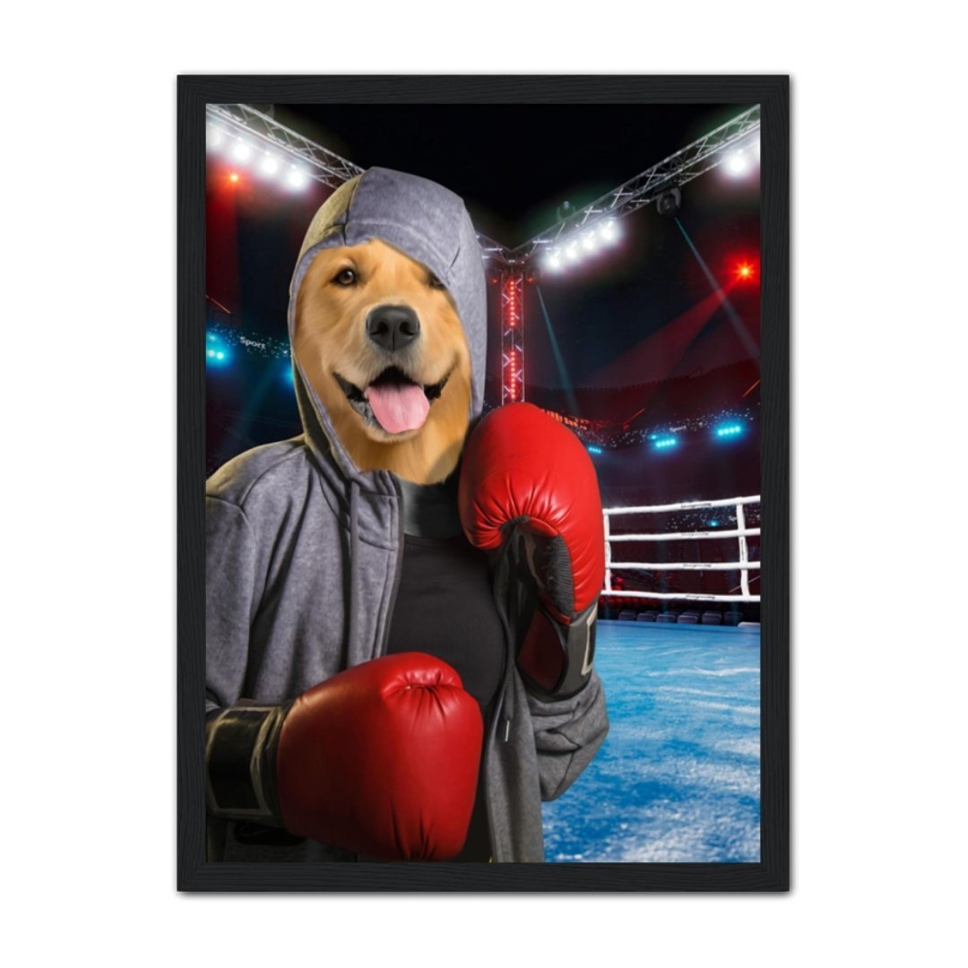 The Boxer: Custom Pet Portrait - Paw & Glory - #pet portraits# - #dog portraits# - #pet portraits uk#
