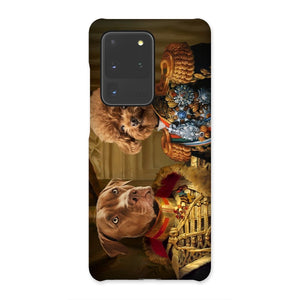 The Brothers In Arms: Custom Pet Phone Case - Paw & Glory - pawandglory, dog mum phone case, phone case dog, life is better with a dog phone case, personalised pet phone case, personalized pet phone case, personalised dog phone case, Pet Portraits phone case,