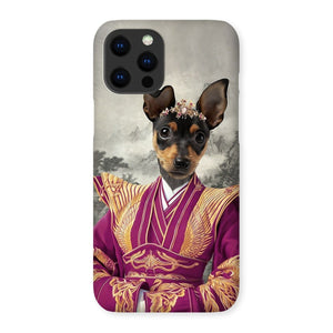 The Chinese Empress: Custom Pet Phone Case - Paw & Glory - paw and glory, phone case dog, dog portrait phone case, personalised iphone 11 case dogs, dog mum phone case, iphone 11 case dogs, Pet Portrait phone case,
