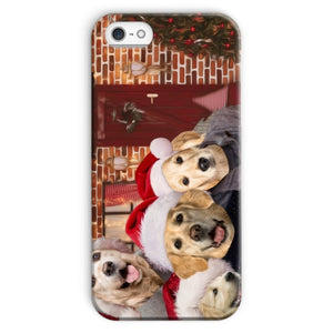 The Christmas Family: Custom Pet Phone Case - Paw & Glory - #pet portraits# - #dog portraits# - #pet portraits uk#