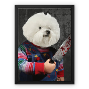 The Chuckie: Custom Pet Canvas - Paw & Glory - #pet portraits# - #dog portraits# - #pet portraits uk#paw & glory, pet portraits canvas,custom pet canvas prints, canvas of your pet, custom pet art canvas, pet custom canvas, custom dog canvas