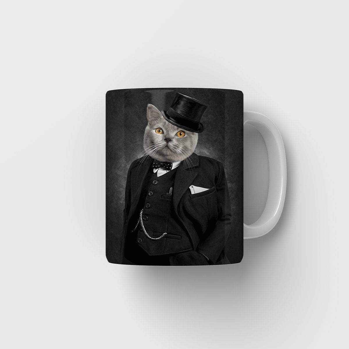 The Churchill: Custom Pet Mug - Paw & Glory - #pet portraits# - #dog portraits# - #pet portraits uk#paw & glory, pet portraits Mug,mug for gift, make custom mug, print designs on mugs, custom designed mugs, gift mug with photo