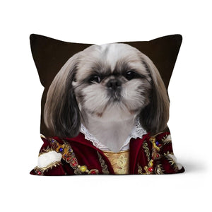 The Countess: Custom Pet Throw Pillow - Paw & Glory - #pet portraits# - #dog portraits# - #pet portraits uk#paw and glory, pet portraits cushion,dog pillow custom, photo pet pillow, my pet pillow, personalised cat pillow, dog memory pillow